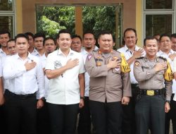 Beri Arahan Tingkatkan Soliditaa Antara Personel, Kapolres Simalungun Kunjungi Sat Reskrim Polres Simalungun