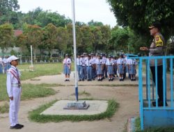 Kapolres Pematangsiantar Himbau Jauhi Narkoba Yang Merupakan Ibu Dari Semua Kejahatan,Saat Pembina Upacara Di SMA N 5.