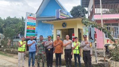 Polsek Tanah Jawa Polres Simalungun Lakukan Pengecekan Poskamling di Nagori Buntu Turunan untuk Jaga Keamanan