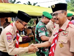 Wakil Bupati Simalungun Hadiri Pembukaan Kegiatan Pembinaan Pramuka SWK KODIM 0207/SML TA 2024