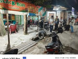 Menindaklanjuti Aduan Masyarakat, Polsek Bangun Gelar Razia Malam Hari Berantas Narkoba dan Perjudian