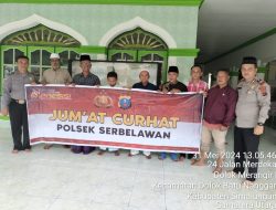 Jum’at Curhat, Polsek Serbalawan Pererat Silahturahmi Bersama  Masyarakat Serbalawan