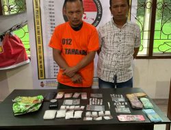 Kapolsek Perdagangan Grebek Pesta narkoba, tujuh orang diamankan, ada sabu 293,59 gram