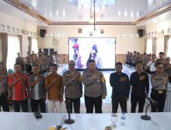 Kapolres Simalungun dan Jajaran Ikuti Dialog Penguatan Internal Polri secara Virtual