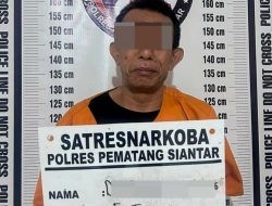 Tidak Berkutik,Residivis Ditangkap Polres Pematangsiantar.