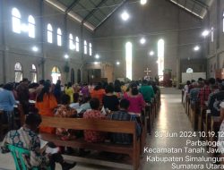 Polsek Tanah Jawa Resor Simalungun Amankan Ibadah Minggu dengan Program Minggu Kasih
