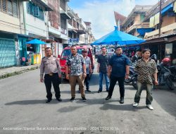 Kasub Sektor Pasar Horas Gencarkan Patroli Jalan Kaki dan Sambang