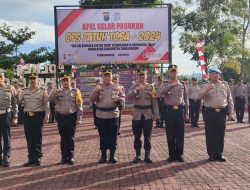 Kapolres Simalungun Pimpin Apel Gelar Pasukan “Ops Patuh Toba – 2024” untuk Tertib Berlalu Lintas dan Wujudkan Indonesia Emas