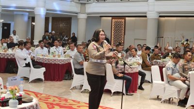 Kasat lantas Polres Pematangsiantar Ikuti Rapat Koordinasi Kesiapan PON ke – XXI Aceh – Sumut Tahun 2024