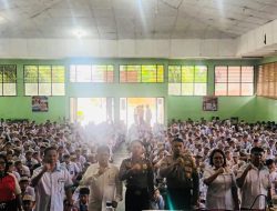 Kegiatan MPLS Di SMK 2 Kapolsek Siantar Timur Himbau Jauhi Kenakalan Remaja