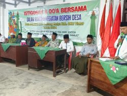 BERSIH DESA SRIMULYO TAHUN 2024 ADAKAN ACARA ISTIGOSAH DAN DOA BERSAMA.