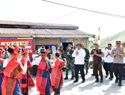 Resmi Dibuka Bupati Samosir, Program TMMD ke-121 di Desa Hasinggaan Terjunkan 200 Personel Gabungan.