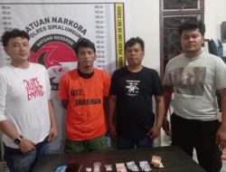 Sat Narkoba Polres Simalungun Kembali Berhasil Menangkap Pengedar Narkoba Bersama Sabu 2.05 Gram