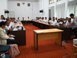 KPK Rakor Evaluasi dan Tindaklanjut Pembangunan Sistem Pencegahan Korupsi di Humbahas