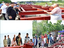 Bupati Samosir Vandiko Timotius Gultom Dukung dan siap  Bantu Perijinan  Investasi Docking Kapal milik CV.KMP Muara Putih.