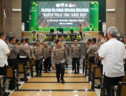 Polres Pematangsiantar Hadiri Penutupan Latpraops Mantap Praja Toba 2024 di Medan