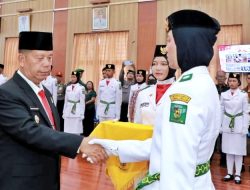 Kukuhkan Paskibraka Tahun 2024, Bupati Simalungun: “Jaga Jiwa Nasionalisme dan Patriotisme”