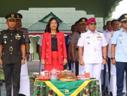 Wakapolres Pematangsiantar Hadiri  Upacara Penutupan Dikmata TNI AD TA 2024