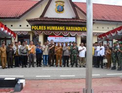 Polres Humbahas Gelar Pasukan Operasi ‘Mantap Praja Toba 2024’ dan Deklarasi Pilkada Damai