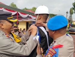 Polres Simalungun Gelar Apel Pasukan Ops “Mantap Praja Toba – 2024” untuk Pengamanan Pilkada 2024