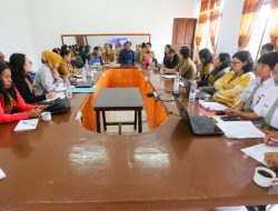 Pemerintah Kabupaten Humbahas Bersama BPS Rapat Data Statistik Sektoral dan EPSS