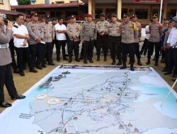 Persiapan Pengamanan Cabor Balap Sepeda PON XXI Tahun 2024 Aceh-Sumut, Polres Pematangsiantar Laksanakan TFG