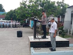 Pembina Upacara di SMAN 3, Kapolsek siantar Timur bagikan Tips menjadi AKPOL