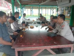 PLT Kapolsek Harian Polres Samosir Perkuat Solidaritas dengan Coffee Morning Bersama Anggota