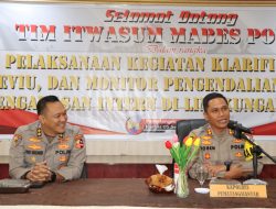 Kapolres Pematangsiantar Sambut Kunker Tim Supervisi Itwasum Mabes Polri