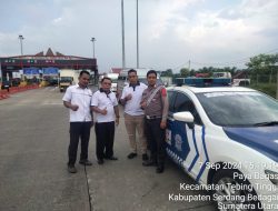 Kontingen Cabor Tinju Pon Dari Sulawesi Selatan Tiba, Sat Lantas Polres Pematangsiantar Beri Pengawalan