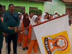 Hari Haornas Tahun 2024 SMPN 01 Belitang II Adakan Kegiatan Senam Dan Jalan Sehat.