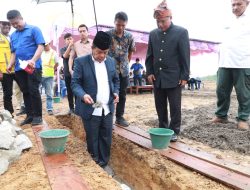 Radiapoh Hasiholan Sinaga ukir Sejarah baru, dengan membangun  Stadion Mini diSimalungun