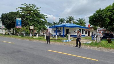 Satlantas Polres Simalungun Amankan Arus Lalu Lintas di Jalur Wisata Parapat Selama Libur Weekend