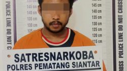 Tiga Pria Diduga Pengedar Narkoba, Berhasil Ditangkap Polres Pematangsiantar