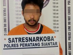 Tiga Pria Diduga Pengedar Narkoba, Berhasil Ditangkap Polres Pematangsiantar