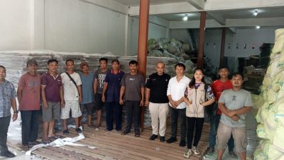 Logistik Pilkada Tahun 2024 Tiba Di Gudang KPU Pematangsiantar, Polres Pematangsiantar lakukan Pengamanan