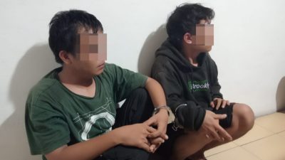 Dua Pelaku Pencurian Tas Dalam Mushola SPBU, Berhasil Di Tangkap Polsek Siantar Utara