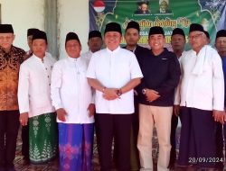 H. Herman Deru.SH.MM Hadiri Acara Maulid Nabi Muhammad Saw Di Desa Suka Jaya  Belitang II.