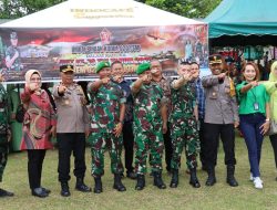 akapolres Pematangsiantar Hadiri Bhakti Kesehatan dan Bakti Sosial HUT TNI ke-79