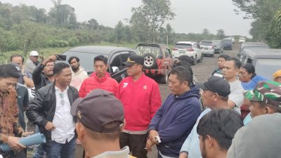 Polsek Saribudolok Polres Simalungun Amankan Kamtibmas dan Bantu Masyarakat Atasi Konflik Terkait Portal Jalan di ga Dusun Hoppoan