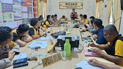 Polres Simalungun Laksanakan Evaluasi Operasi Mantap Praja Toba 2024, Tegaskan Netralitas Polri dalam Pengamanan Pilkada 2024