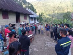 Polsek Palipi Lakukan Penyelidikan Kebakaran Rumah dengan Satu Orang Korban Jiwa