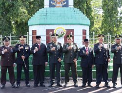 Kapolres Pematang Siantar Hadiri Upacara Ziarah Nasional Peringatan Hari TNI Ke-79 di TMP Nagur