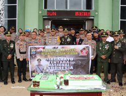 Hut TNI Ke 79, Dandim 0207/Simalungun Dapat Surprise Dari Kapolres  Pematang Siantar