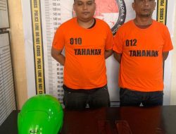 Polsek Perdagangan Polres Simalungun Berhasil Ringkus Dua Bandar Sabu, Sita Barang Bukti 100 Gram