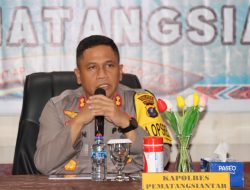 Kapolres Pematangsiantar Pimpin Pelatihan Pra Operasi Zebra Toba 2024