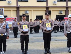 Kapolres Pematangsiantar Pimpin Upacara PTDH Dua Personil