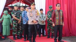 Kapolres Pematangsiantar Hadiri Kunker Wadanpusterad Dalam Rangka Wasev TMMD Ke-122 Tahun 2024