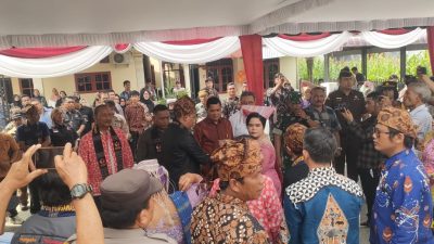 Polres Pematangsiantar Hadiri Launching Kampung Pengawasan Partisipatif