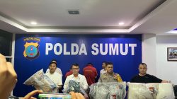 Jatanras Dit Reskrimum Polda Sumut Tangkap 5 Orang Pelaku Penemuan Mayat Korban Pembunuhan di Karo